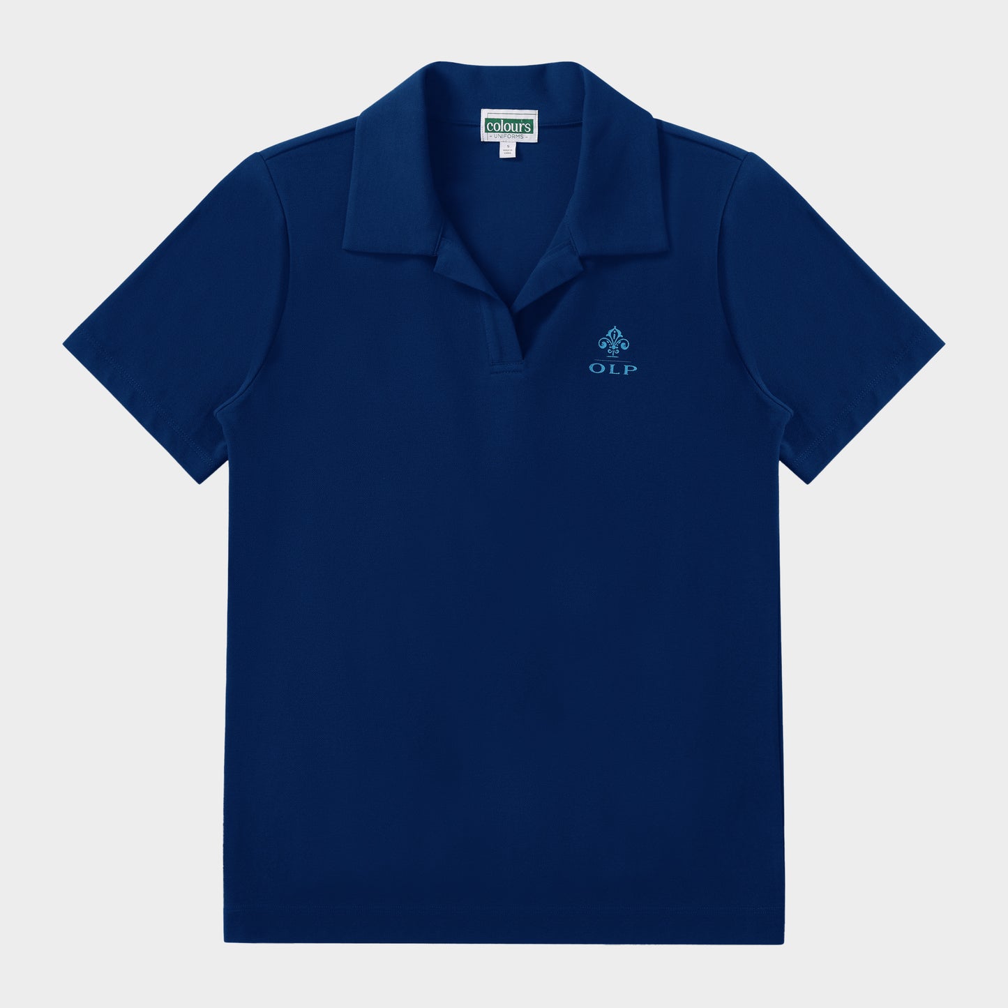 AOLP Breezy Tailored Short Sleeve Polo Navy
