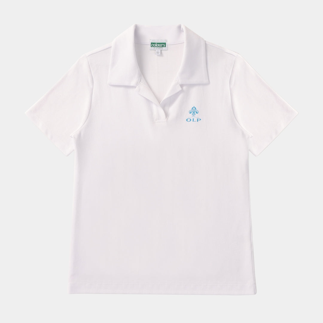 AOLP Breezy Tailored Short Sleeve Polo White