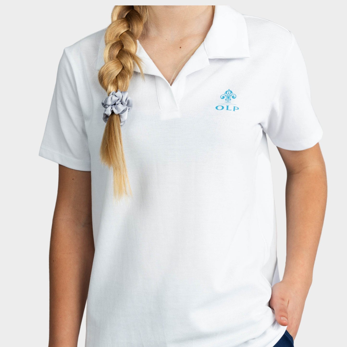 AOLP Breezy Tailored Short Sleeve Polo White