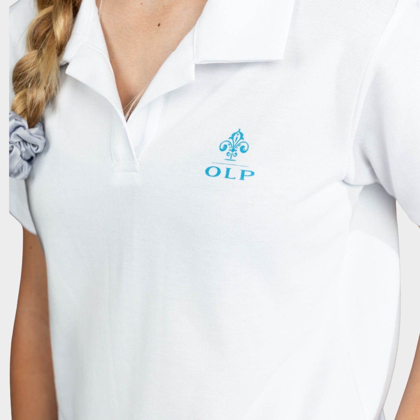 AOLP Breezy Tailored Short Sleeve Polo White