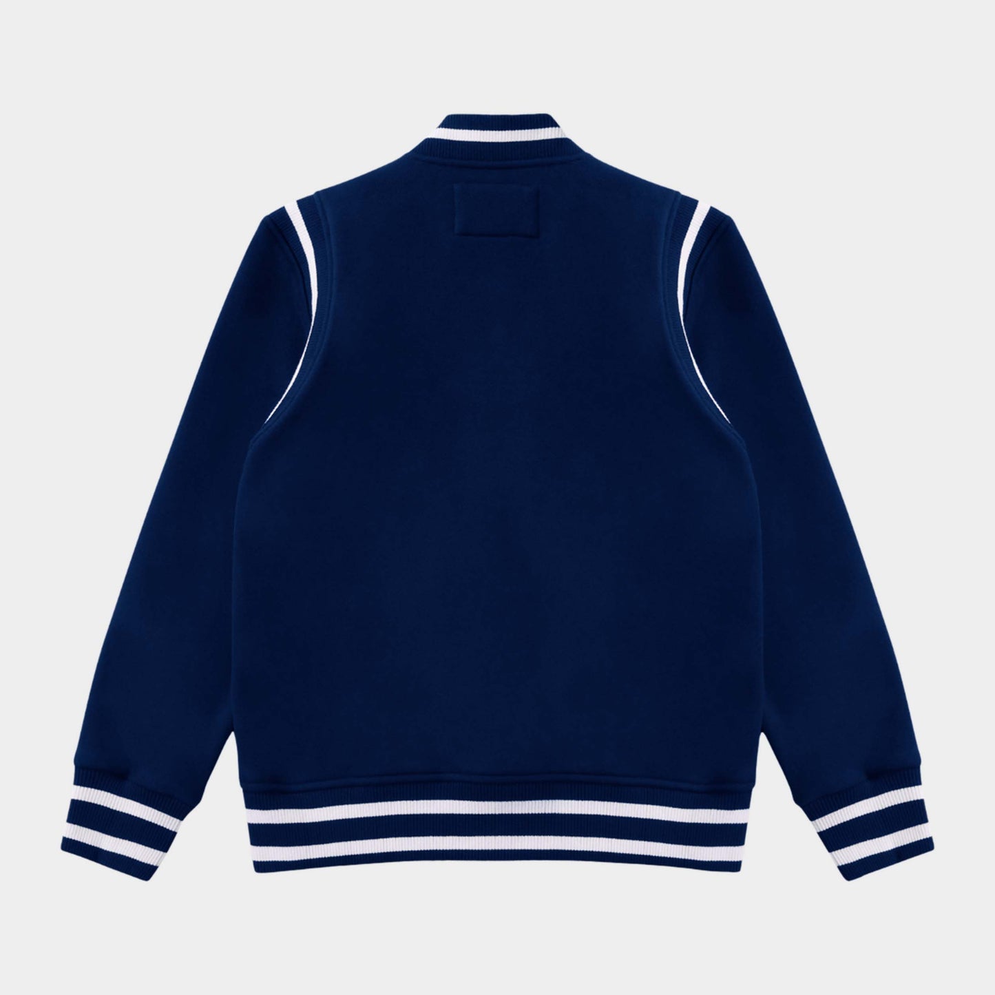 AOLP Fleece Varsity Jacket Navy