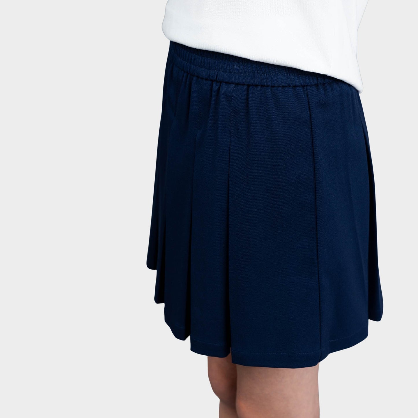 AOLP Pleated Skirt with Bike Shorts Navy