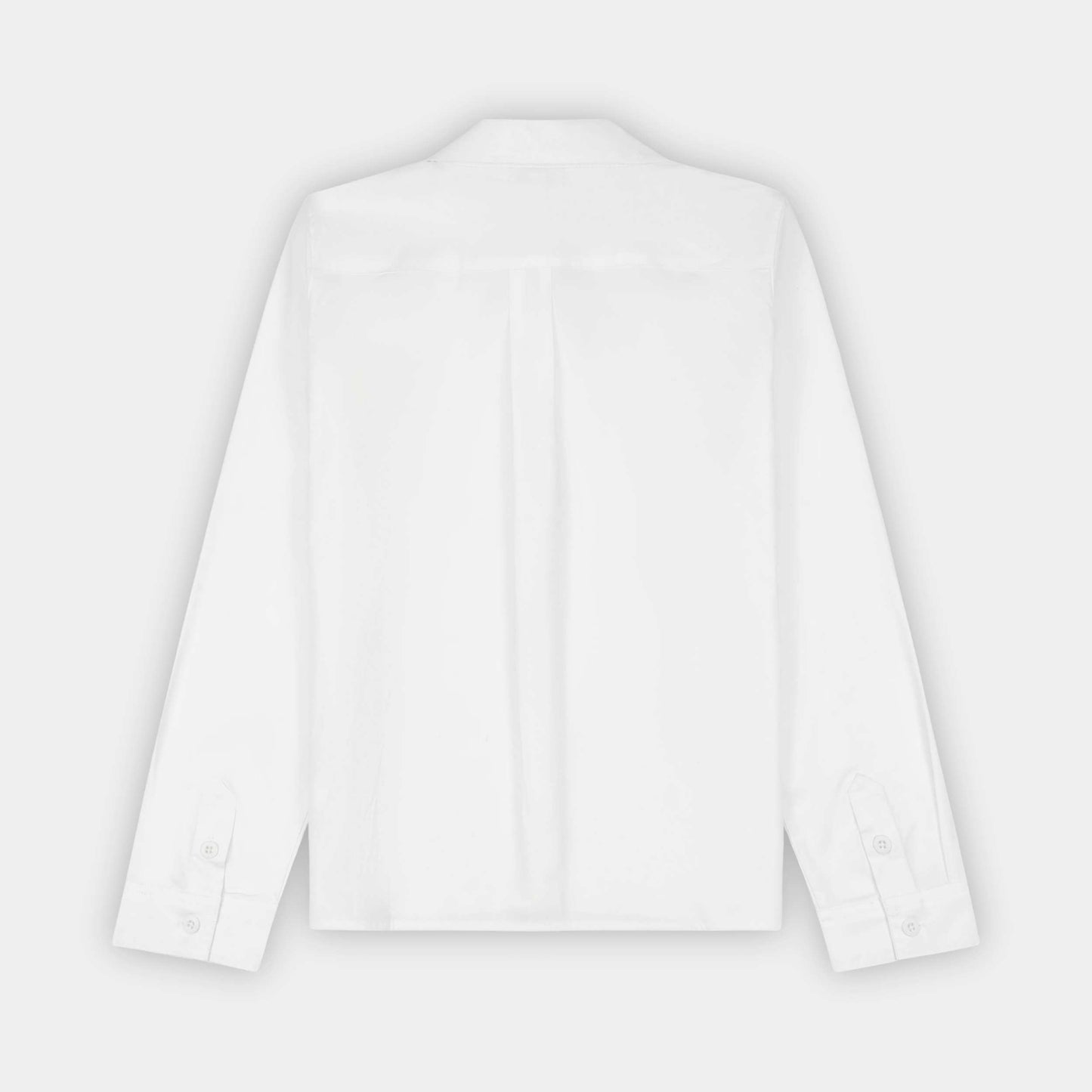Archer Long Sleeve Button Down Shirt White