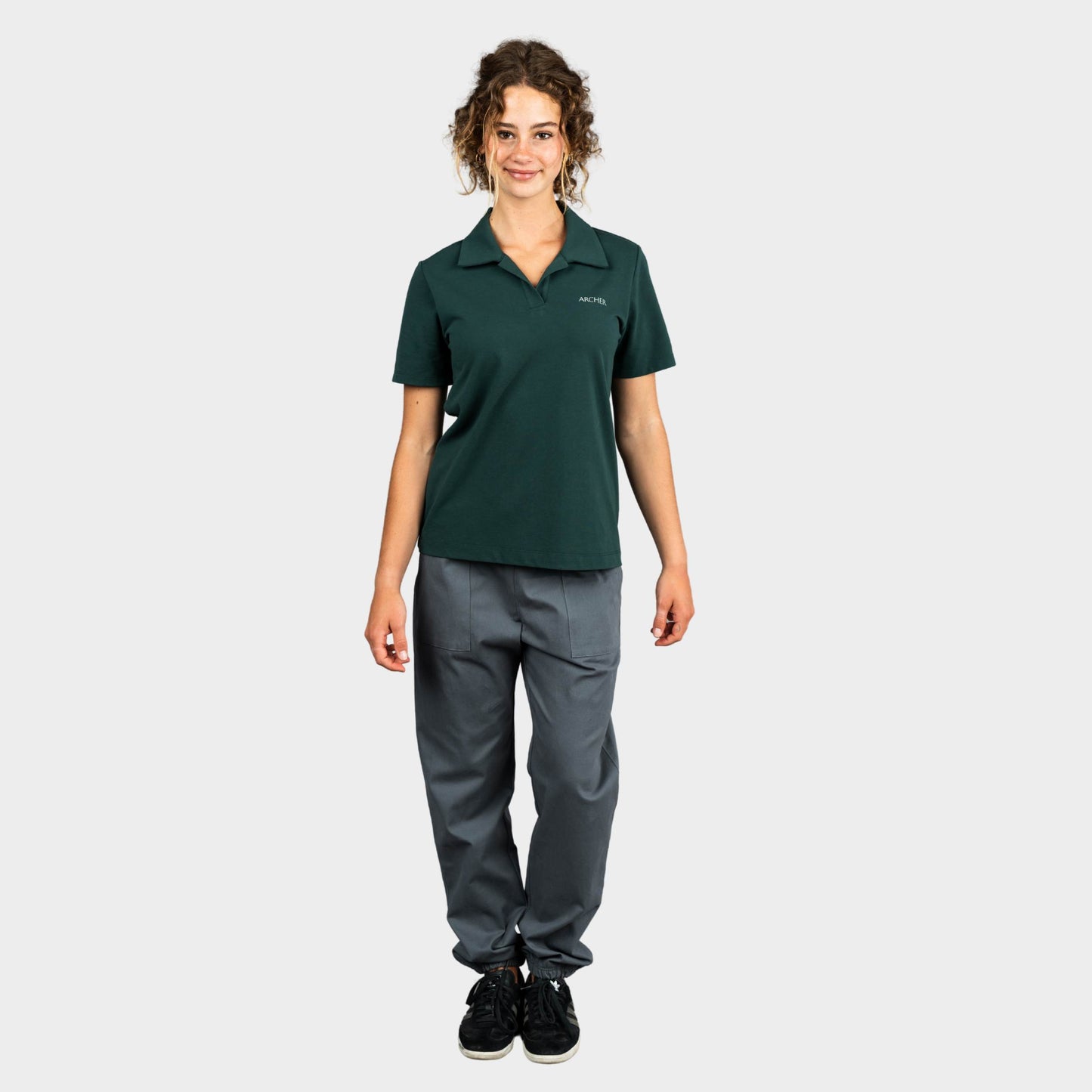 Archer Twill Joggers Dark Grey