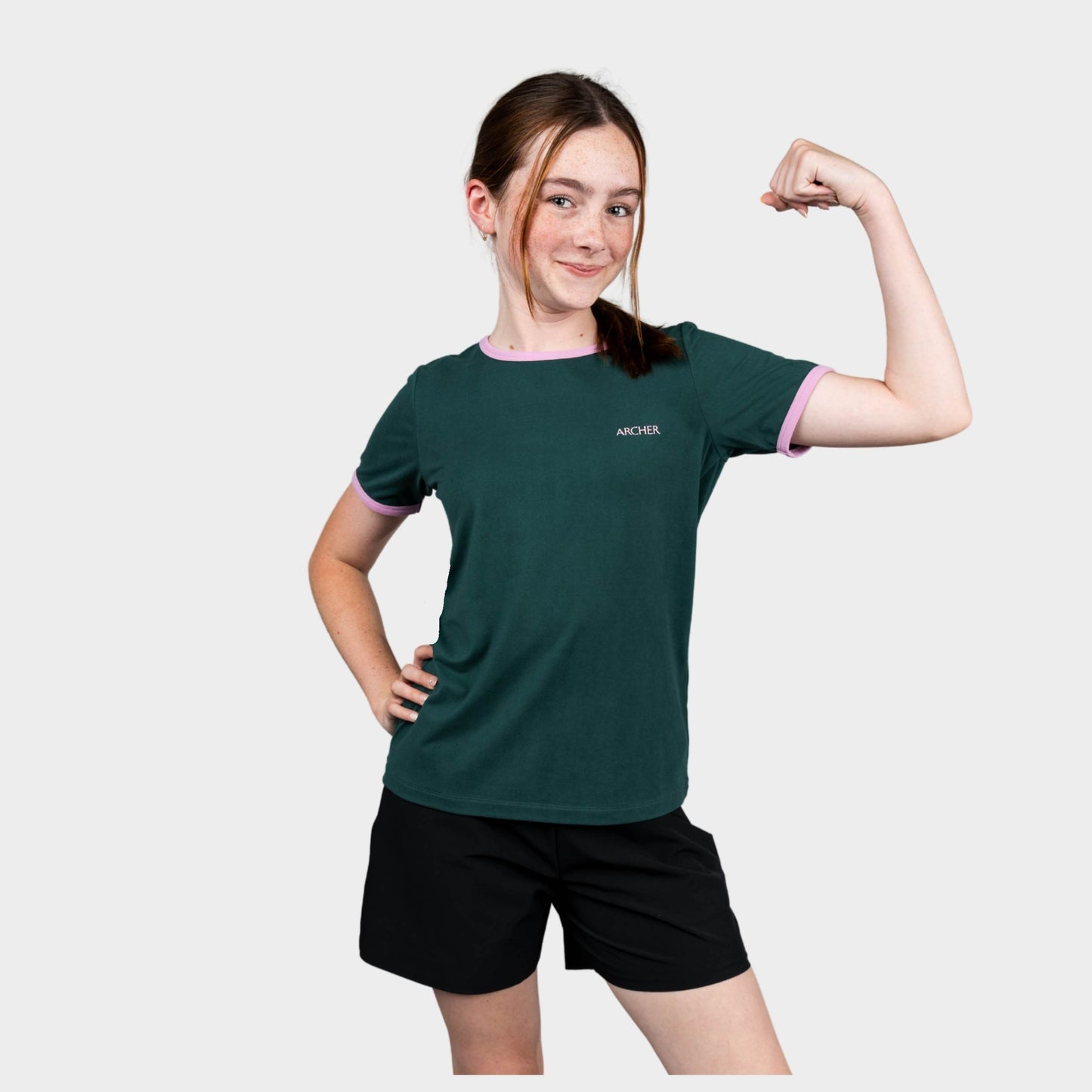 Archer Athletic Tech Tee Green