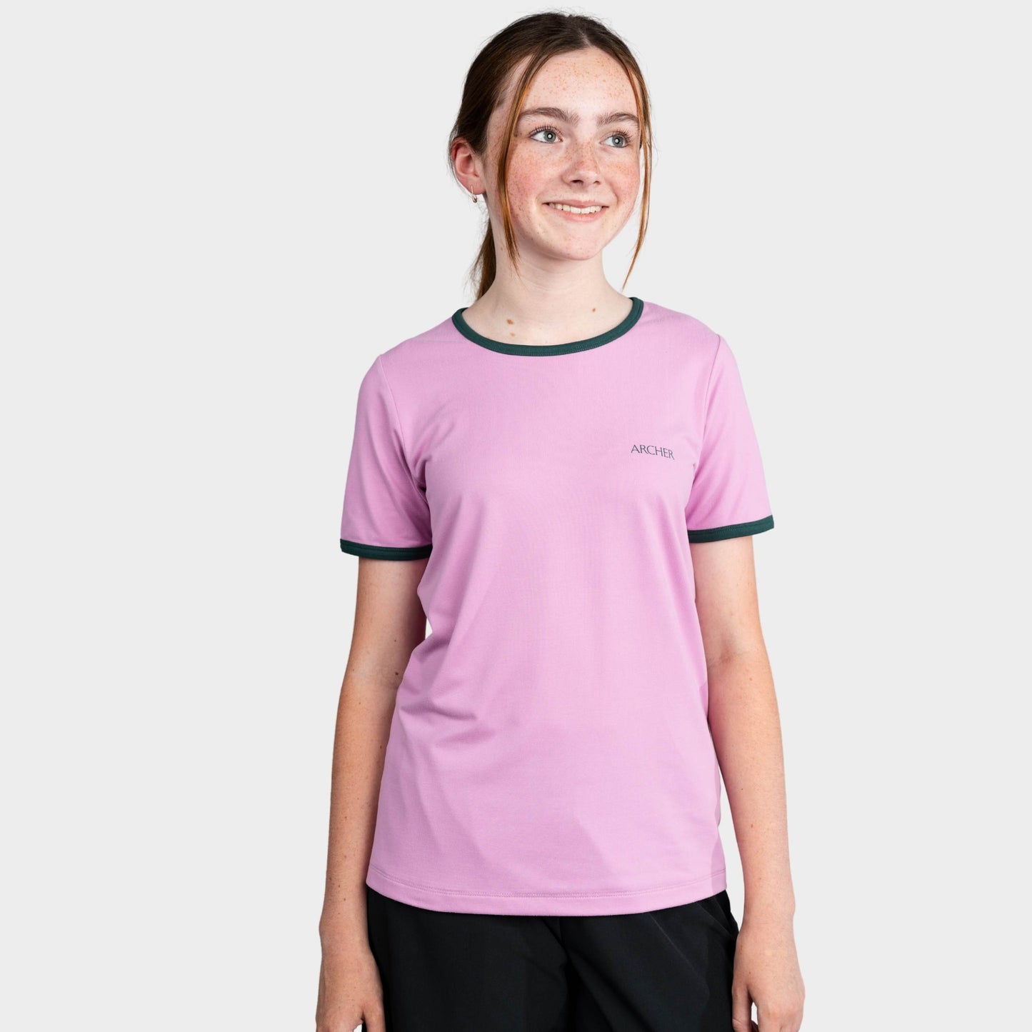 Archer Athletic Tech Tee Pink