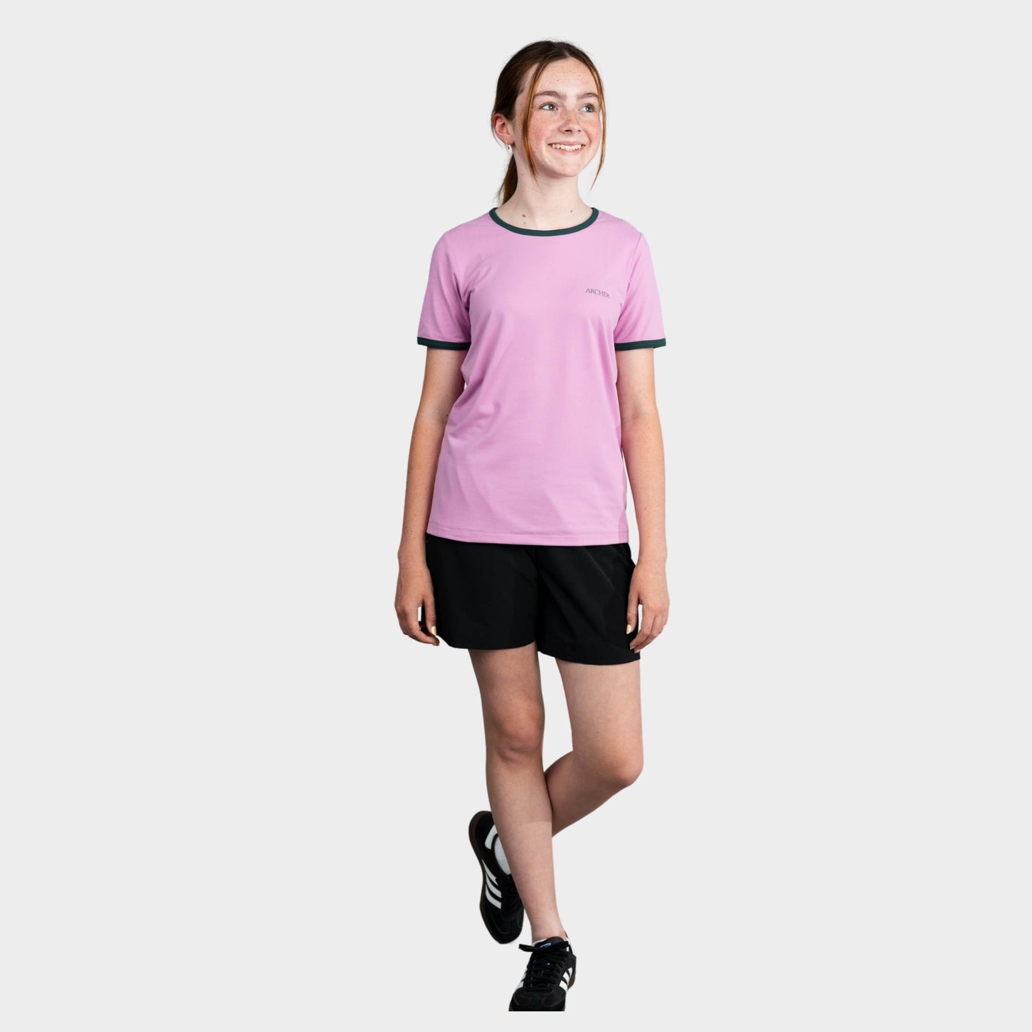 Archer Athletic Tech Tee Pink