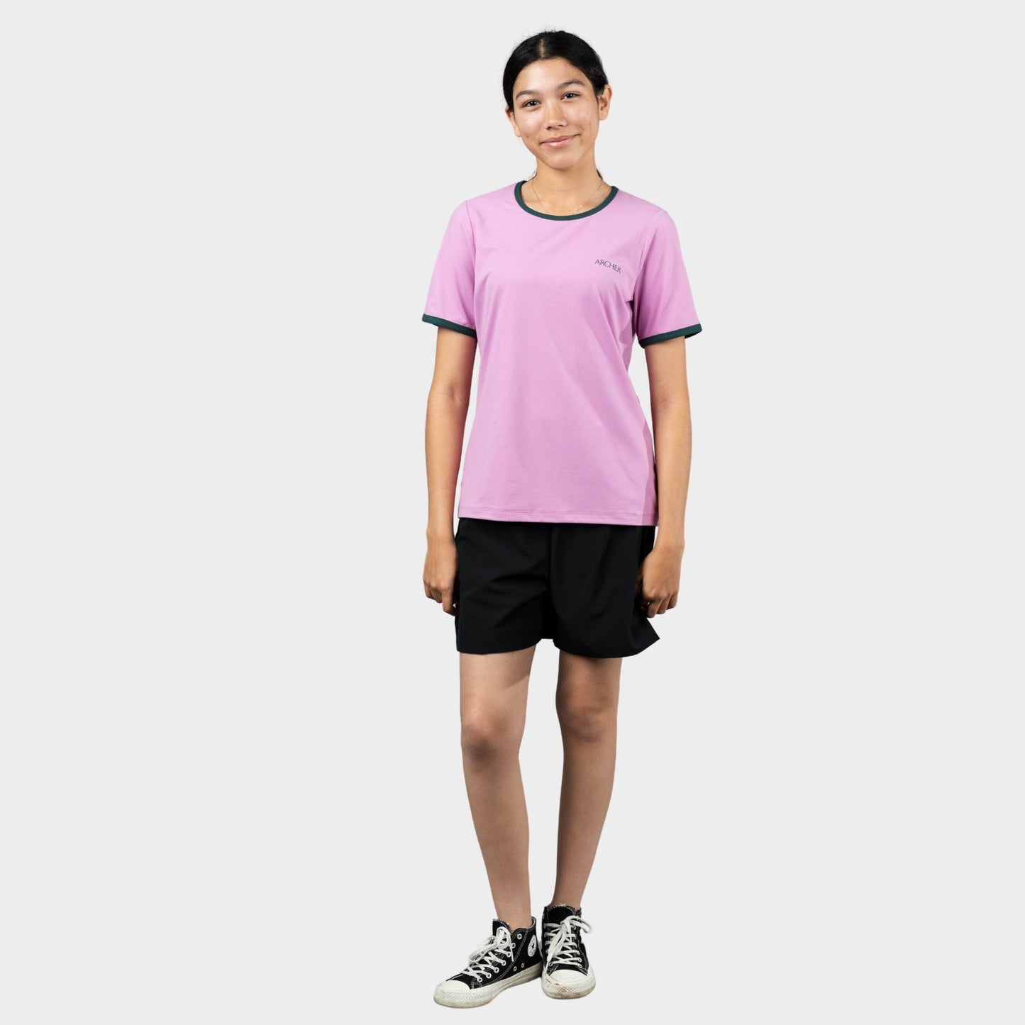 Archer Athletic Tech Tee Pink