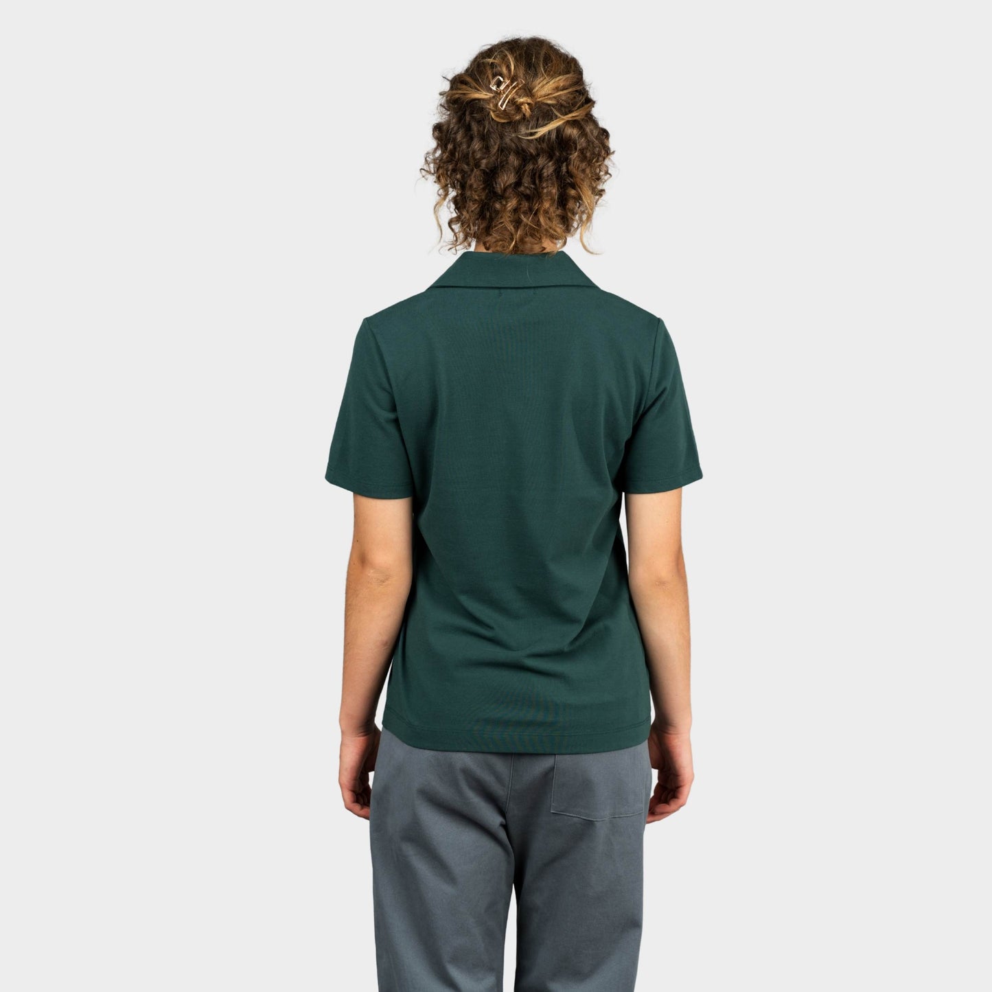 Archer Breezy Tailored Short Sleeve Polo Green