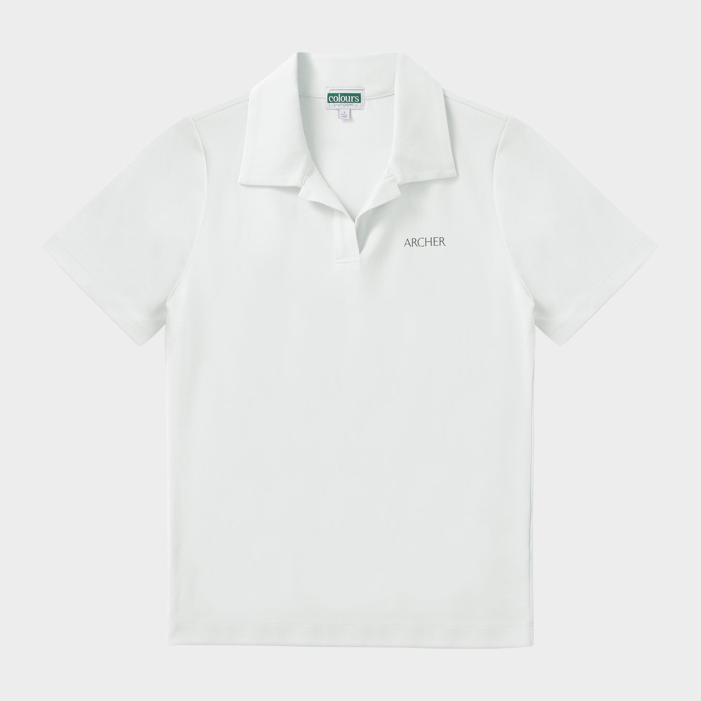 Archer Breezy Tailored Short Sleeve Polo Stone