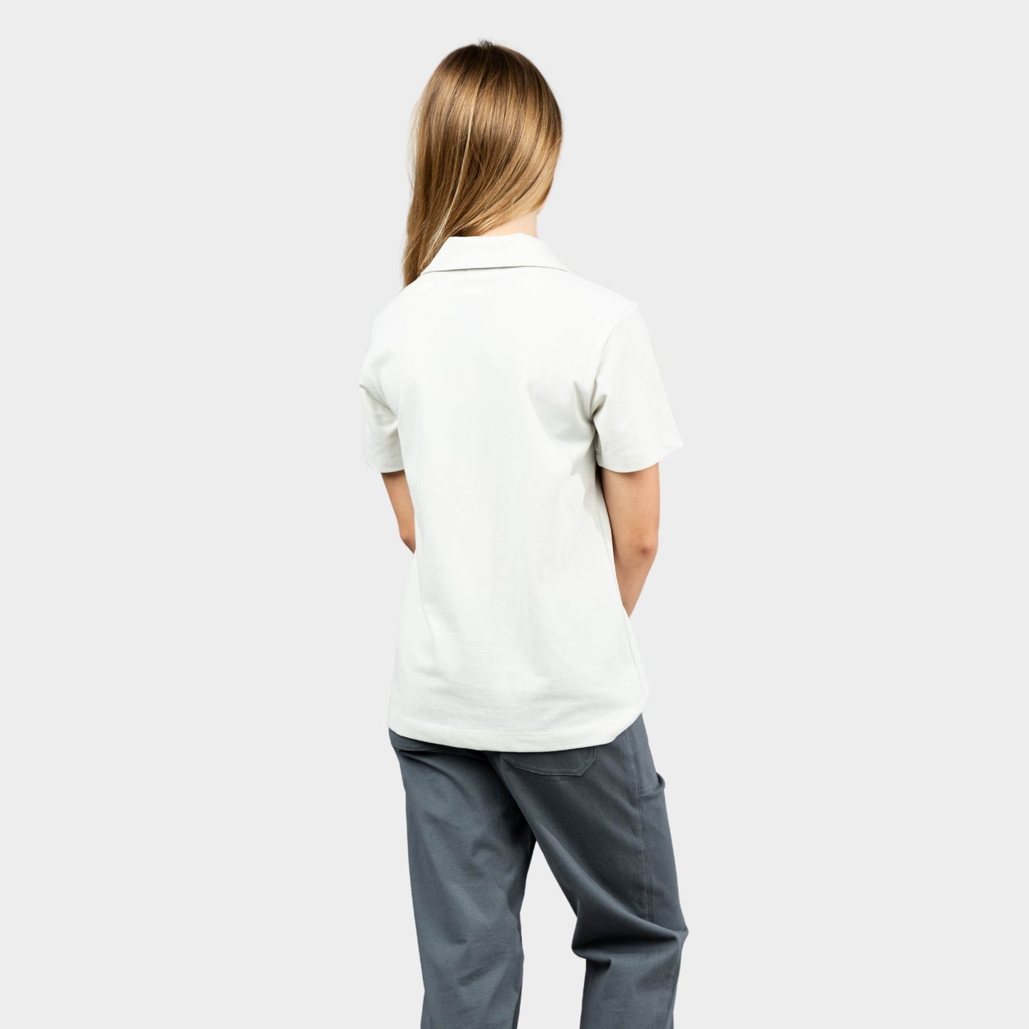 Archer Breezy Tailored Short Sleeve Polo Stone