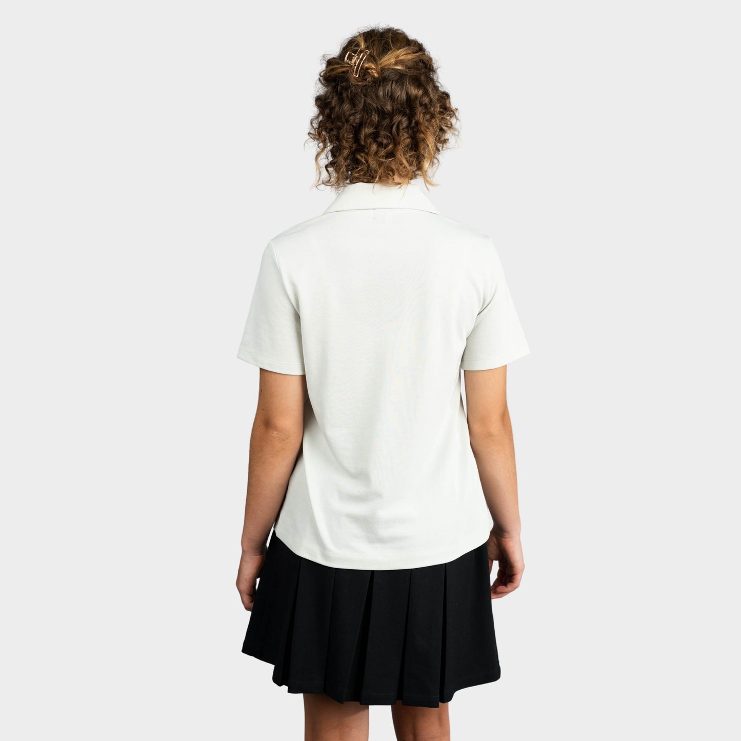 Archer Breezy Tailored Short Sleeve Polo Stone