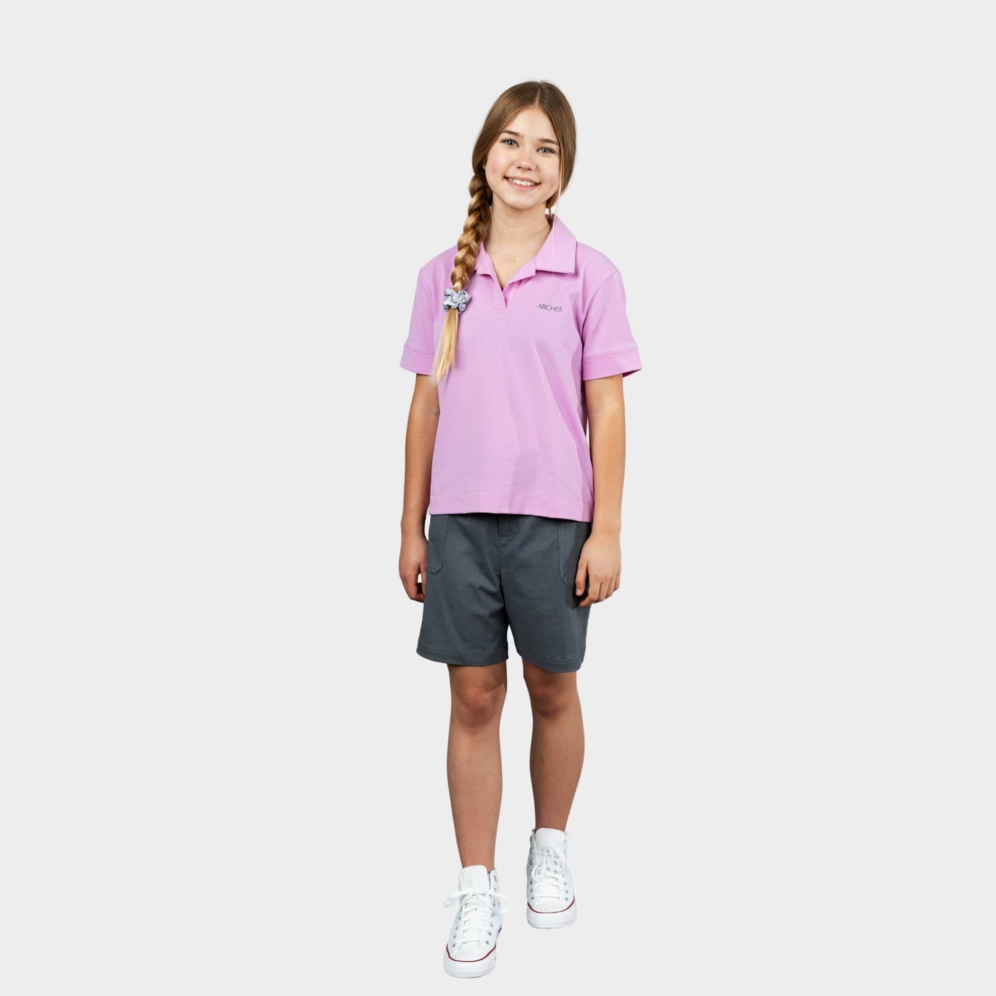 Archer Campus Chino Shorts Dark Grey