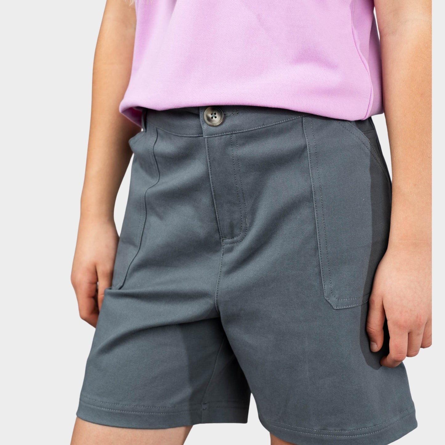 Archer Campus Chino Shorts Dark Grey