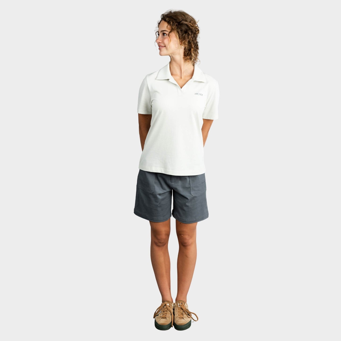 Archer Campus Chino Shorts Dark Grey