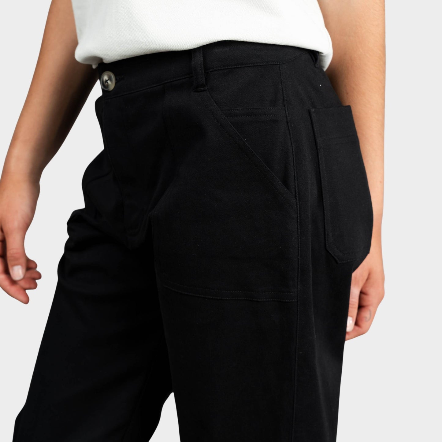 Archer Campus Chinos Black