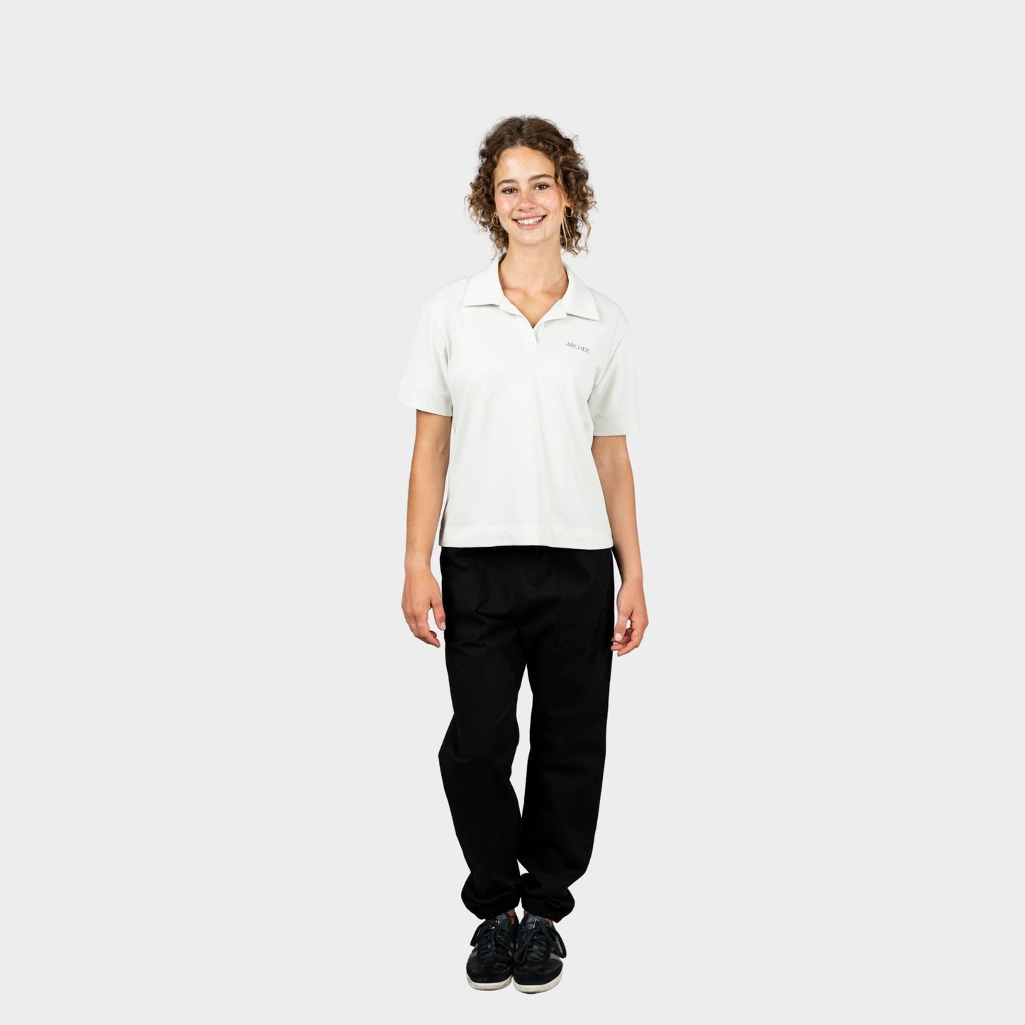 Archer Twill Joggers Black