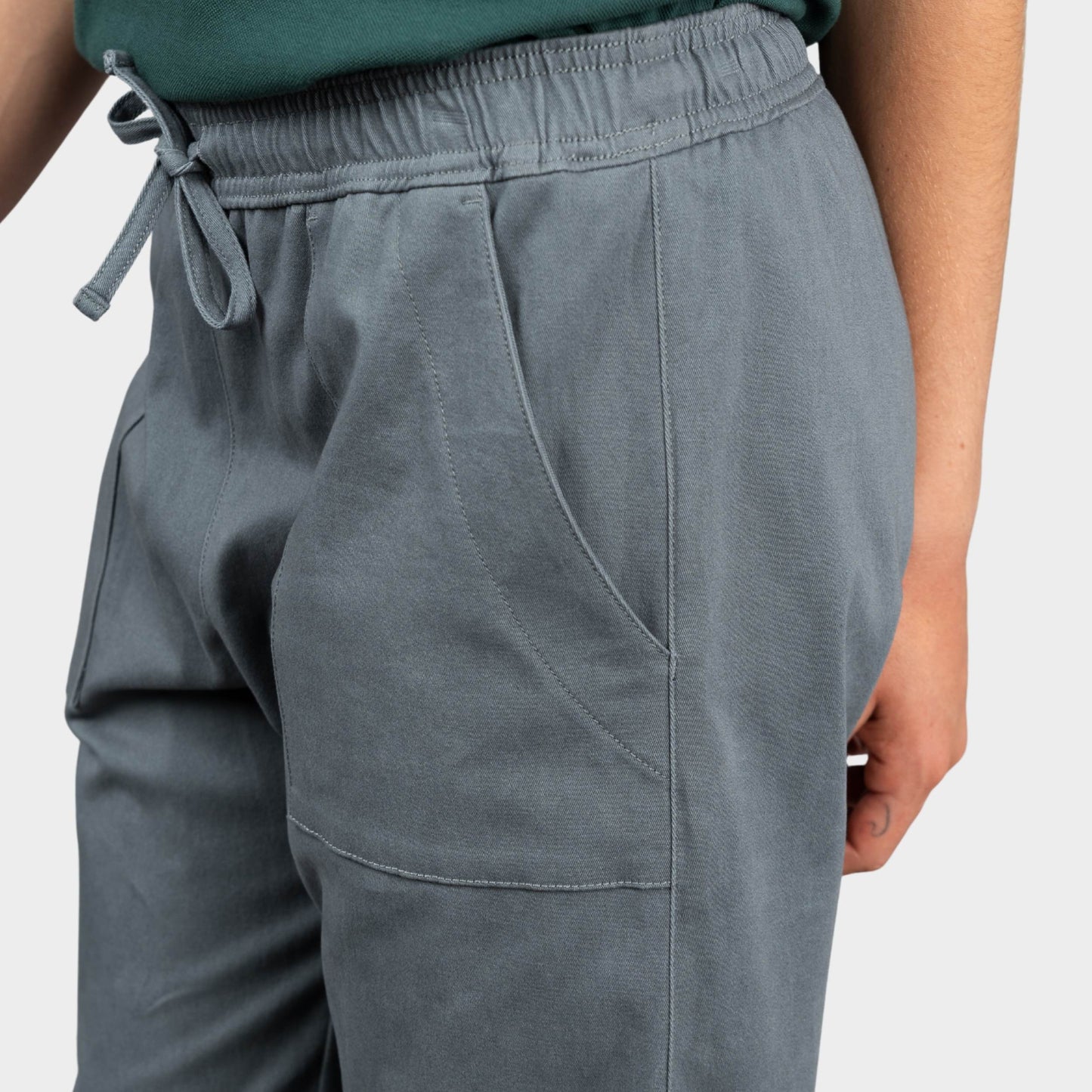 Archer Twill Joggers Dark Grey