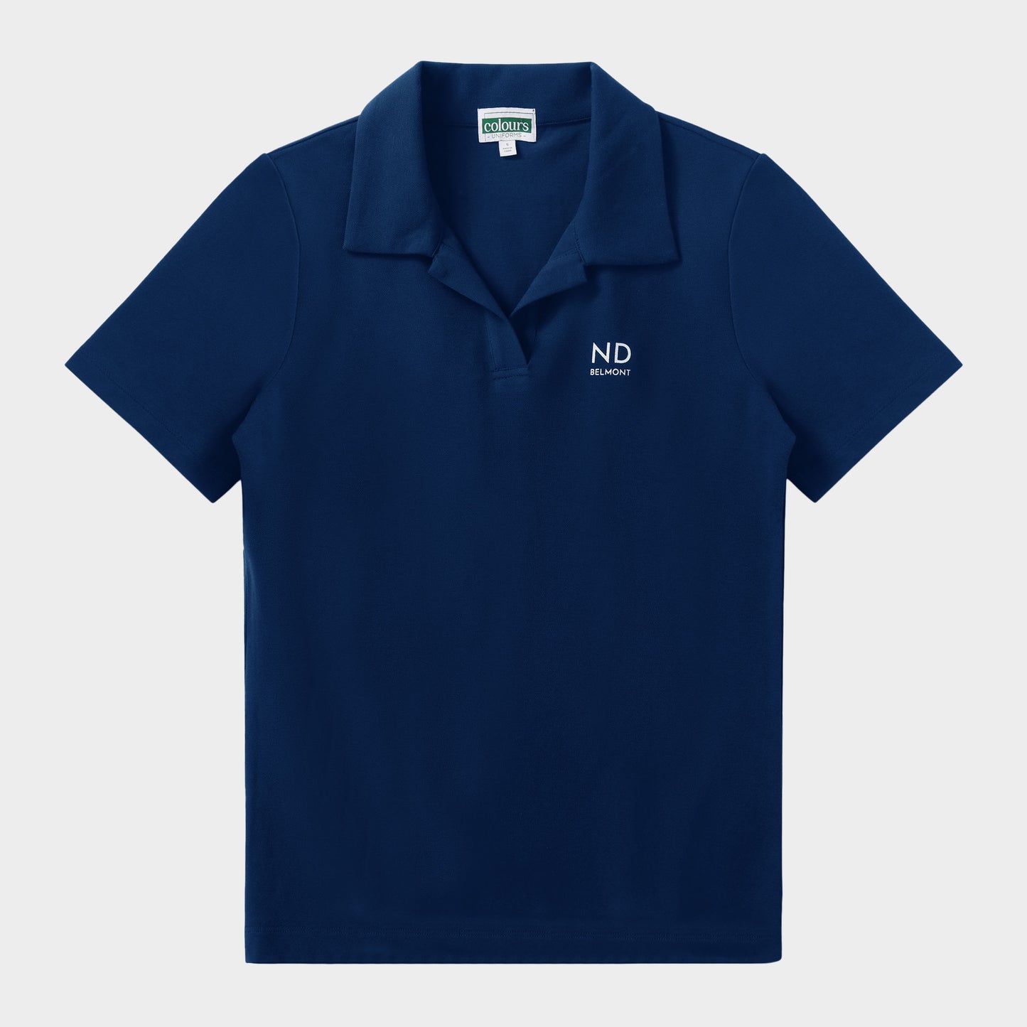 NDB Breezy Tailored Short Sleeve Polo Navy