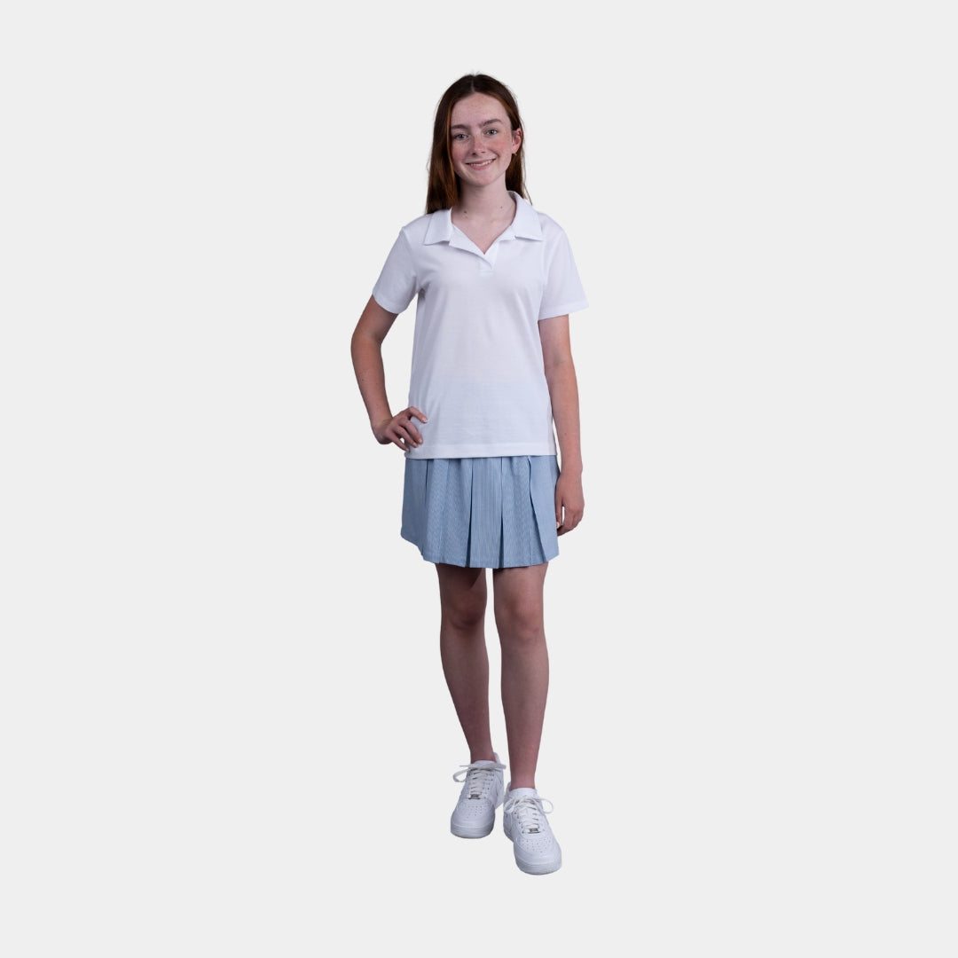 FSHA Relaxed Short Sleeve Polo White