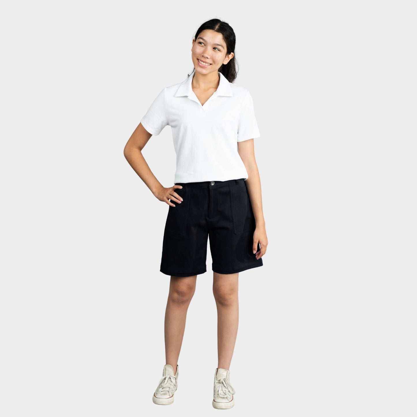 Campus Chino Shorts Black