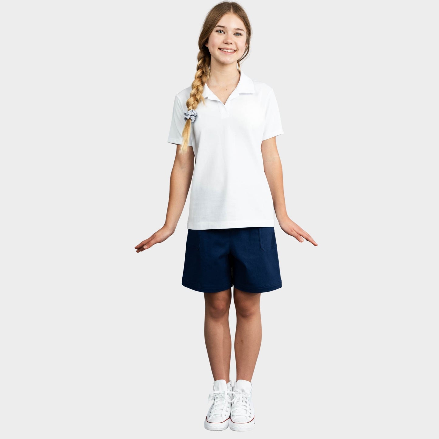 Castilleja Campus Chino Shorts Navy