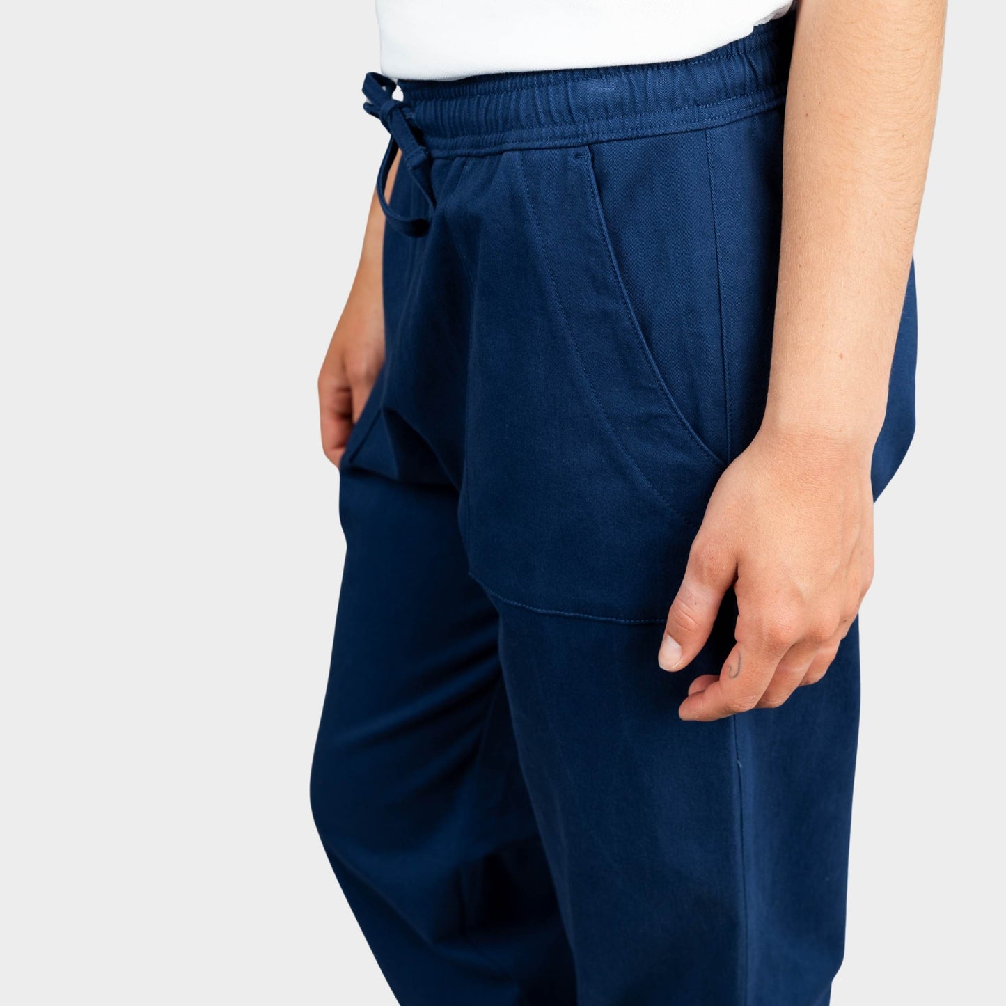 Marlborough Twill Joggers Navy