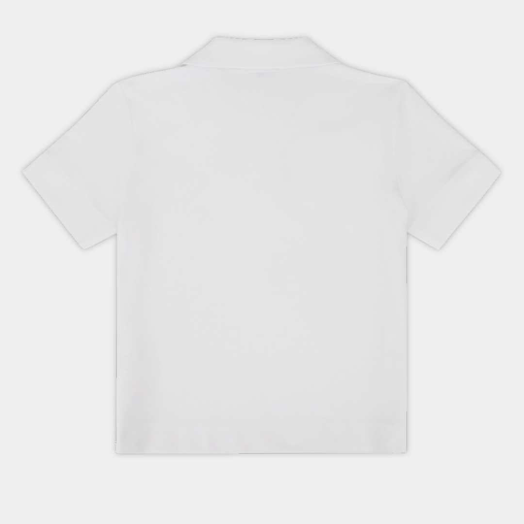FSHA Relaxed Short Sleeve Polo White