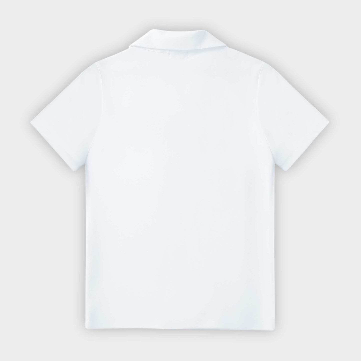 Marlborough Breezy Tailored Short Sleeve Polo White