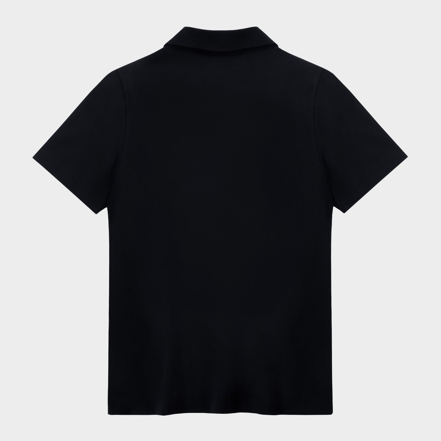 Marlborough Breezy Tailored Short Sleeve Polo Black