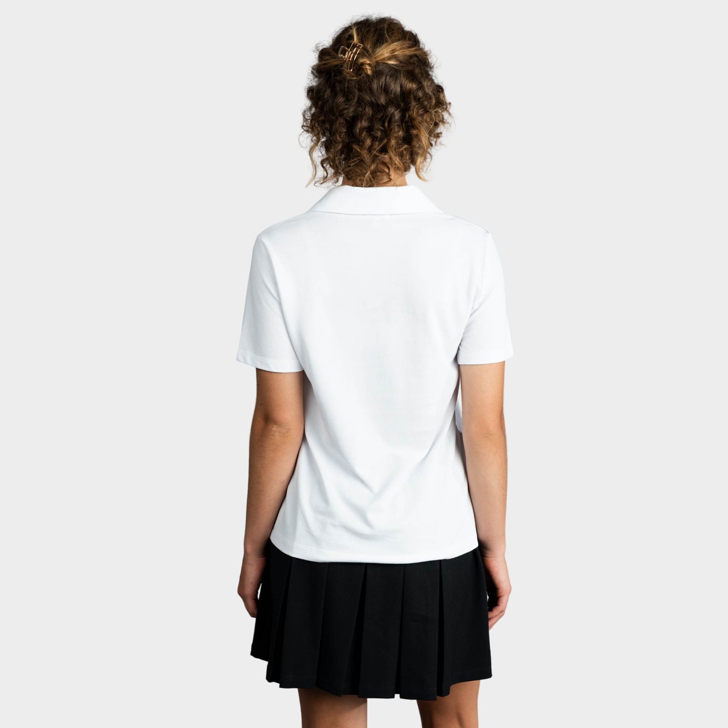 Marlborough Breezy Tailored Short Sleeve Polo White