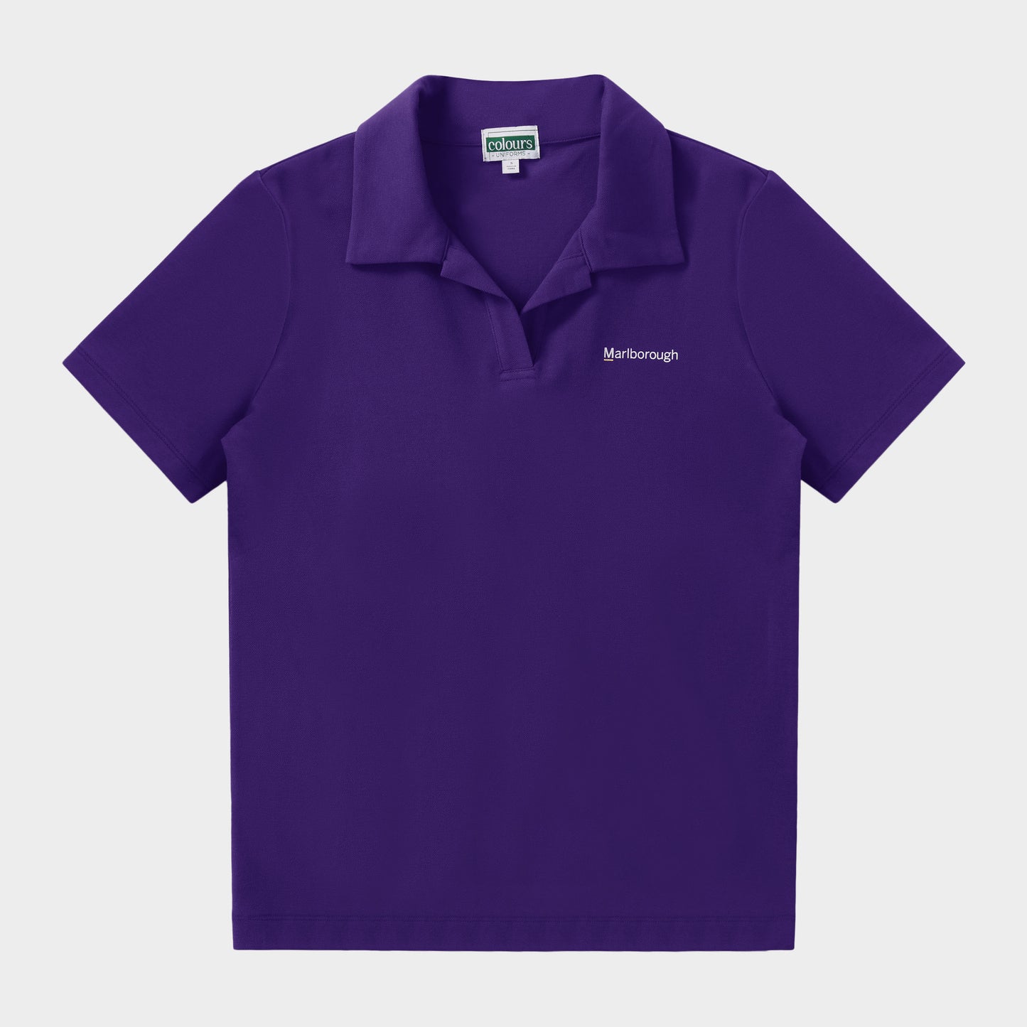 Marlborough Breezy Tailored Short Sleeve Polo Purple