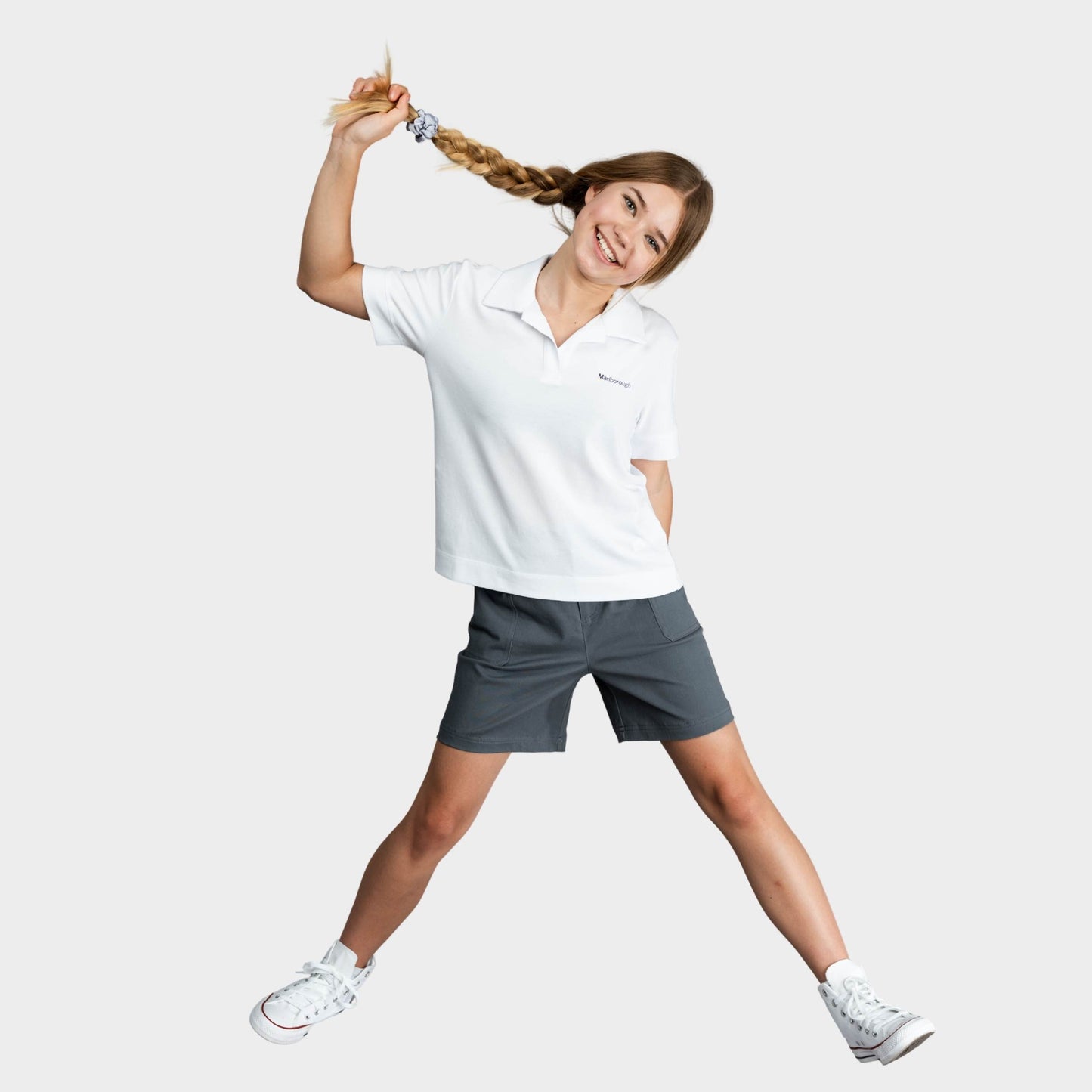 Marlborough Campus Chino Shorts Dark Grey