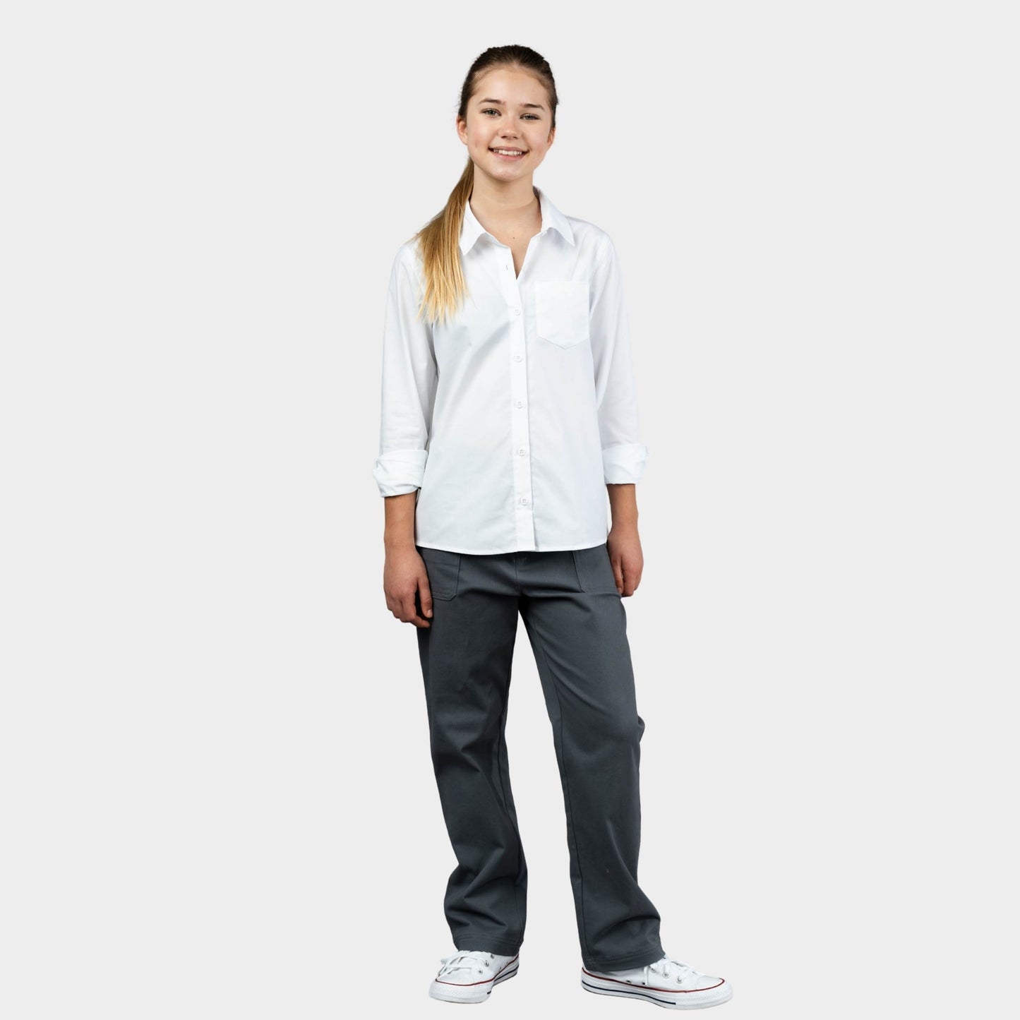 Marlborough Campus Chinos Dark Grey