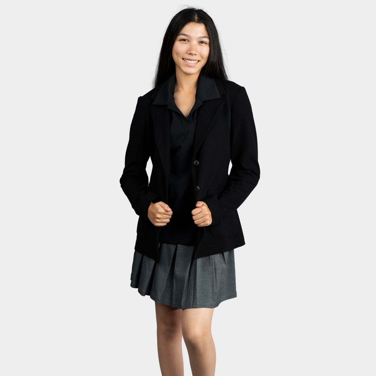 Marlborough Preppy Blazer Black