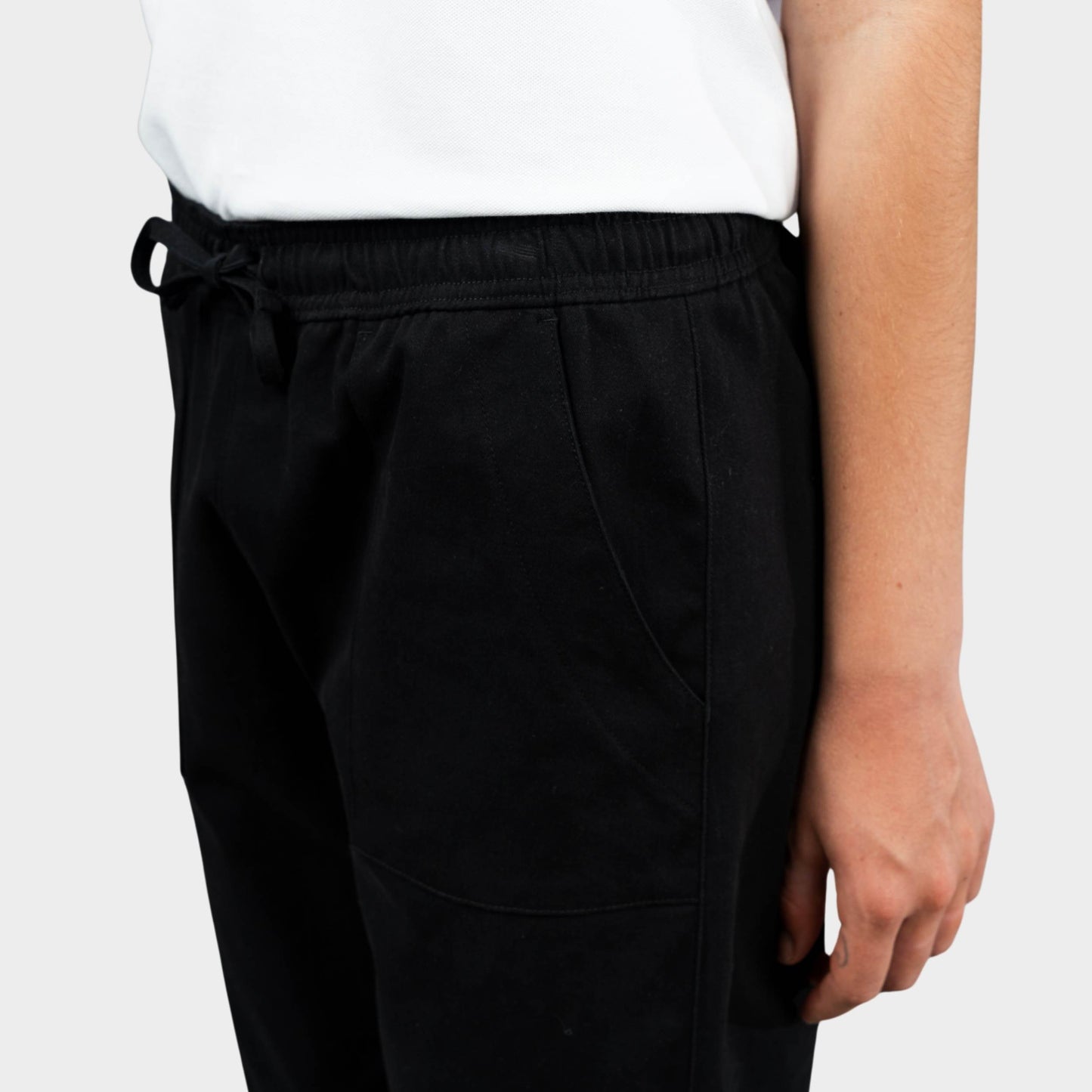 Twill Joggers Black