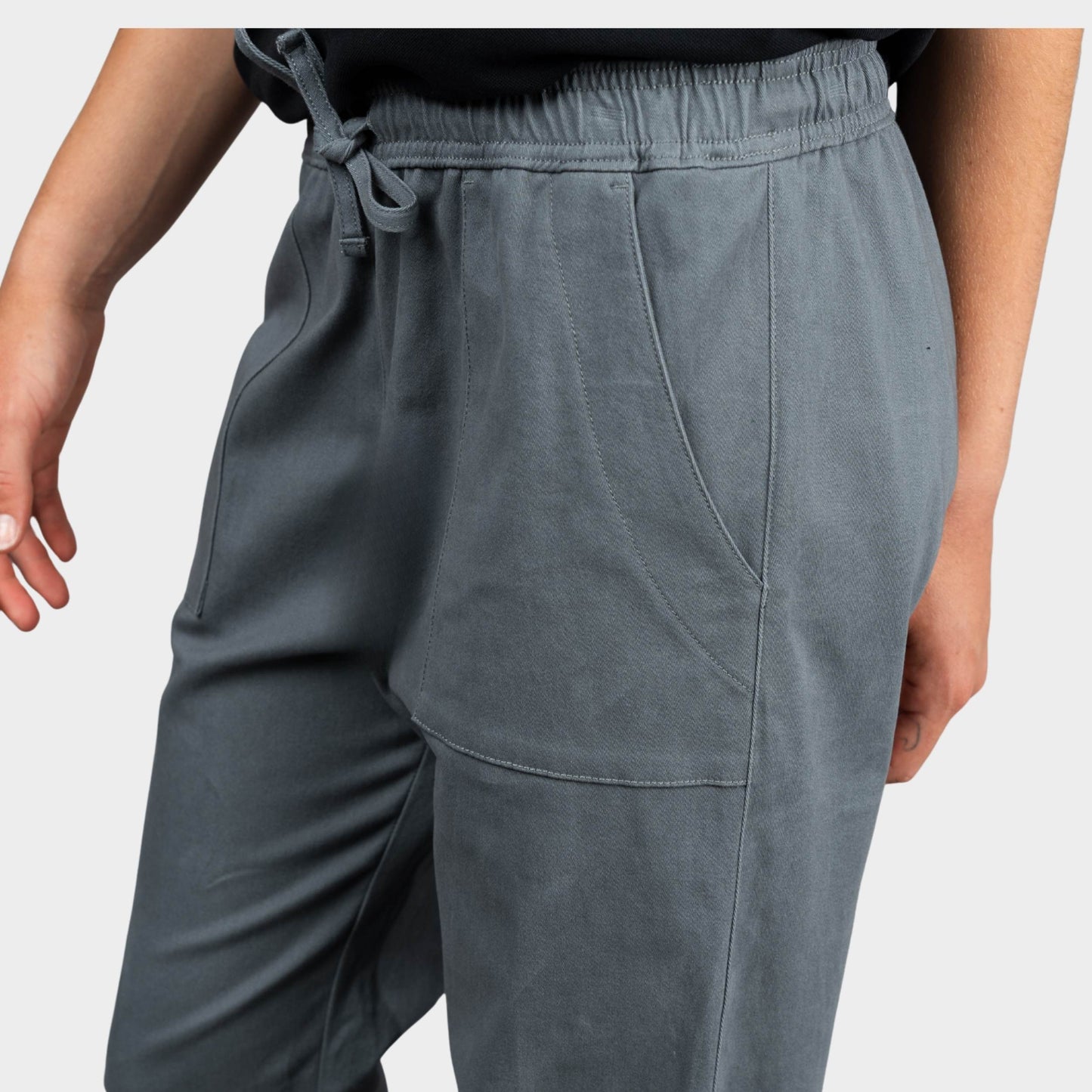Marlborough Twill Joggers Dark Grey