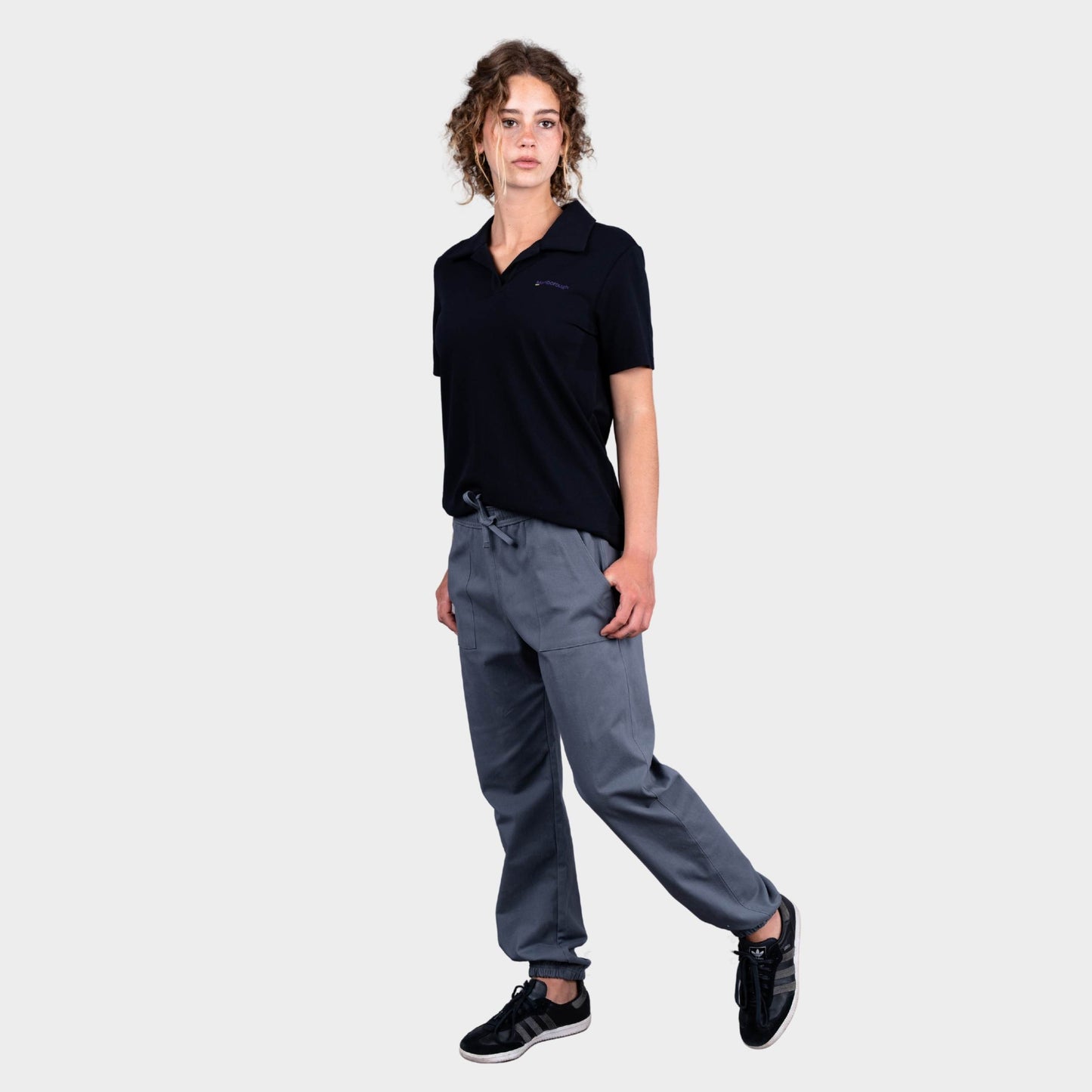 Marlborough Twill Joggers Dark Grey
