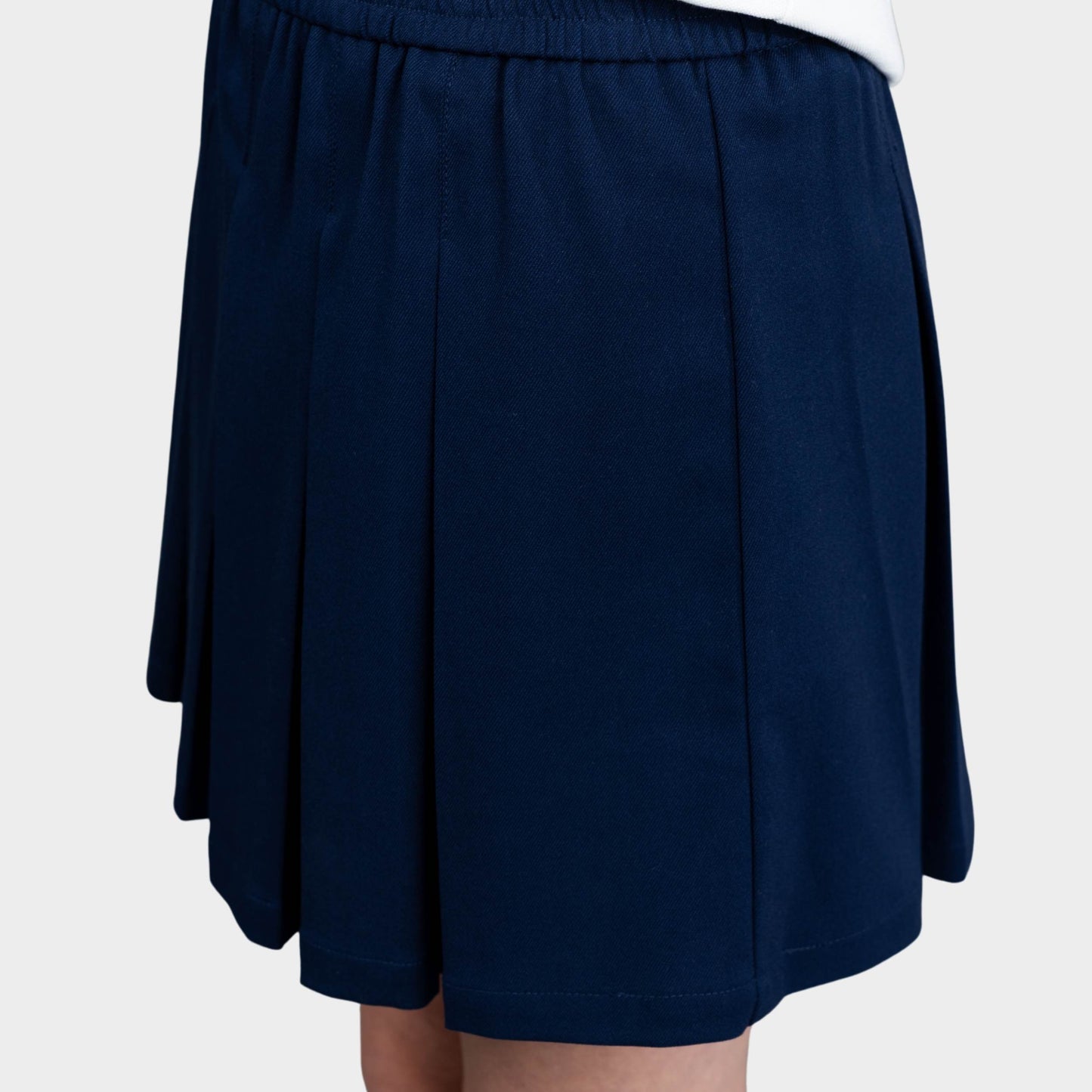 NDB Classic Pleated Skirt Navy