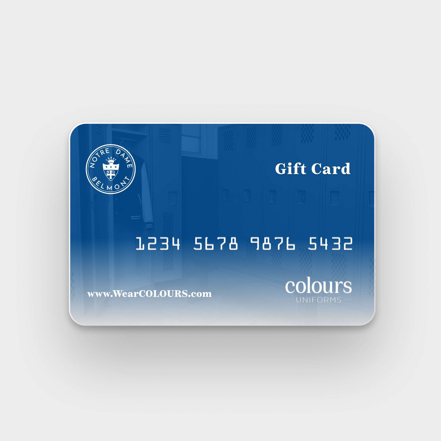 NDB - COLOURS Uniforms Gift Card