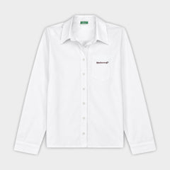 Marlborough Long Sleeve Button Down Shirt White