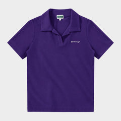 Marlborough Breezy Tailored Short Sleeve Polo Purple