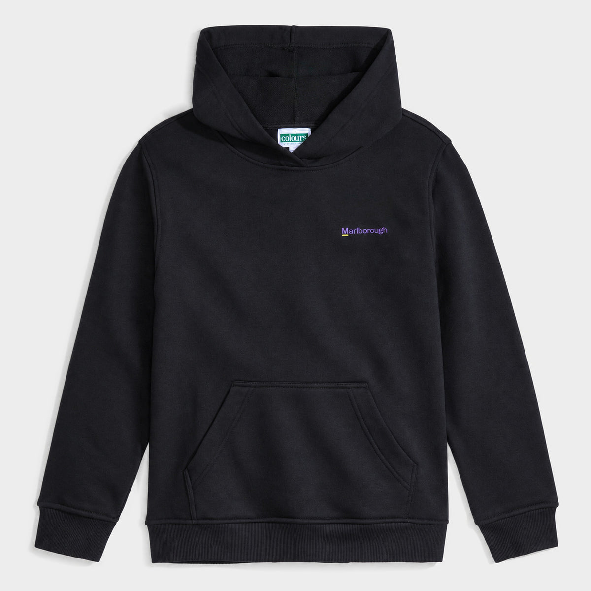 Marlborough Plush Hoodie Black