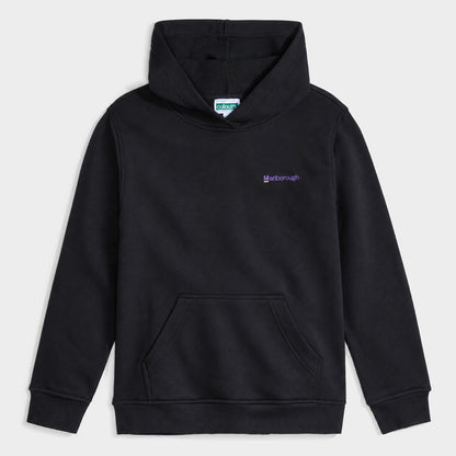 Marlborough Plush Hoodie Black