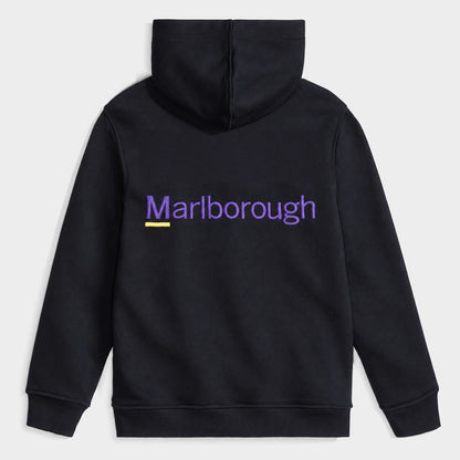 Marlborough Plush Hoodie Black