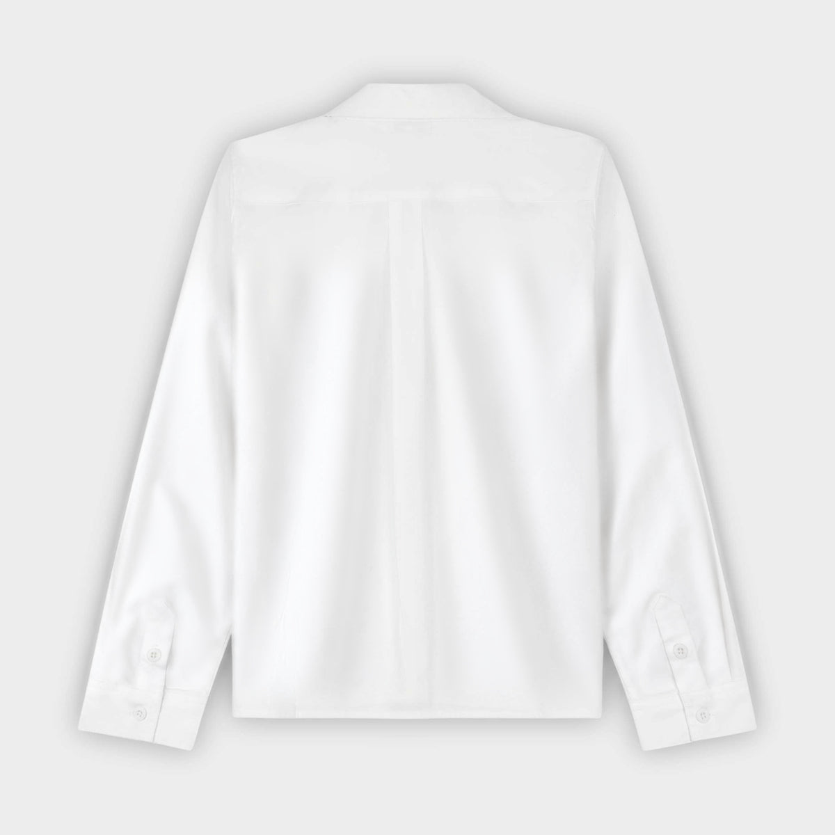 AOLP Long Sleeve Button Down Shirt White