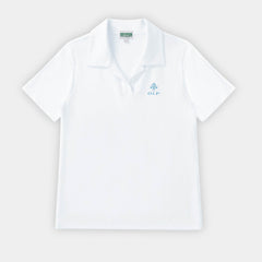 AOLP Breezy Tailored Short Sleeve Polo White