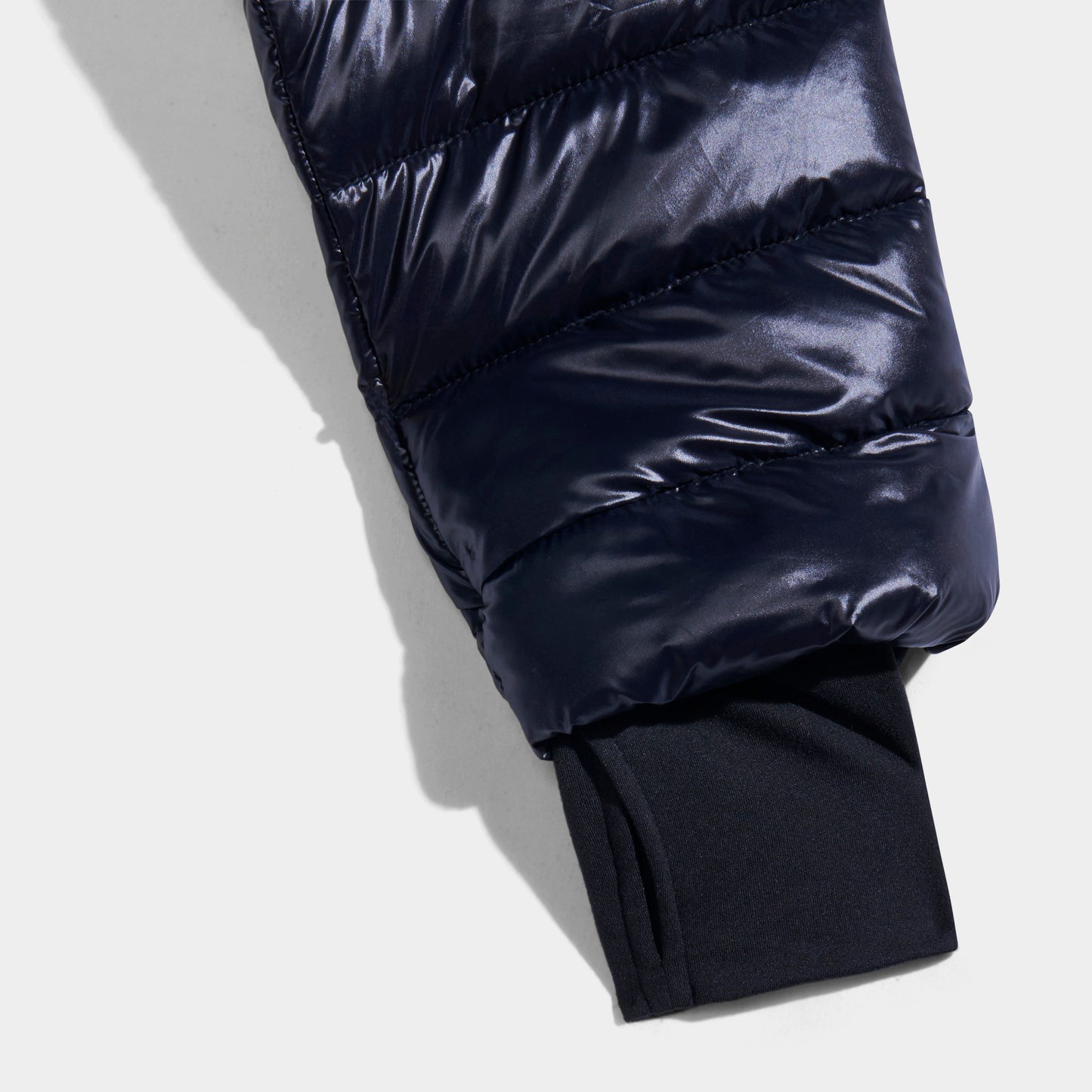 AOLP Hi-Gloss Puffer Jacket Black