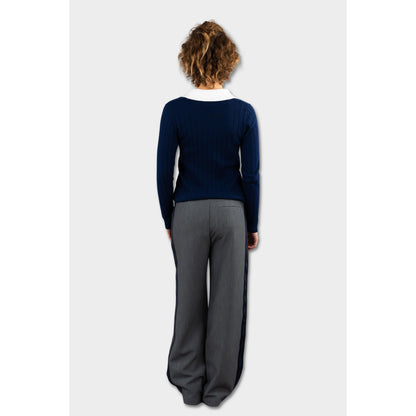 AOLP Slouchy Track Trouser Charcoal Black