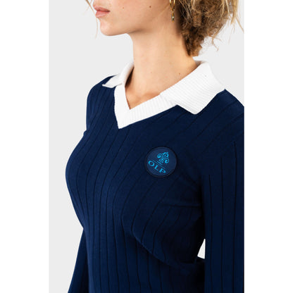 AOLP Two-fer Pullover Navy